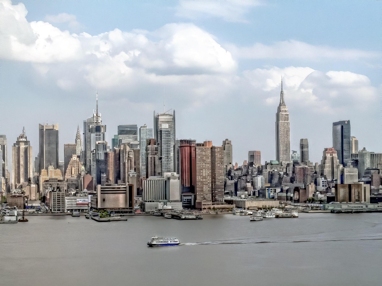 Cityscape - free online jigsaw puzzle photo
