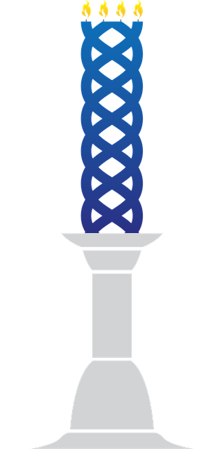 Free Havdalah Candle vector and picture