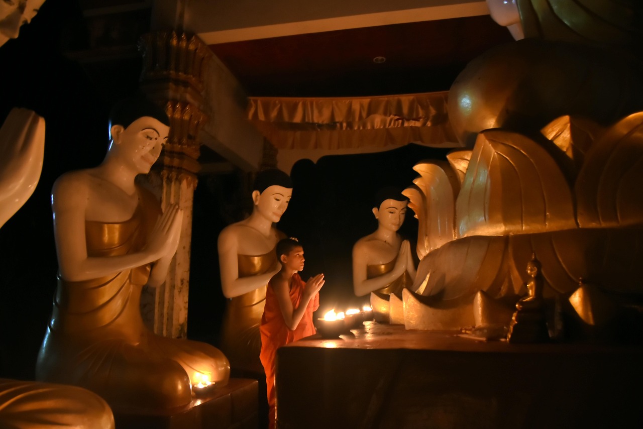Pray Buddha Statue Measure Free photo on Pixabay Pixabay