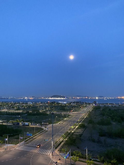Free Sky City Night View photo and picture