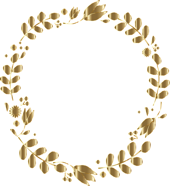 Free flowers wreath bouquet illustration