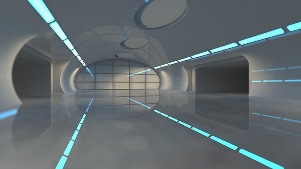 Plads, Tunnel, Arkitektur, Futuristisk