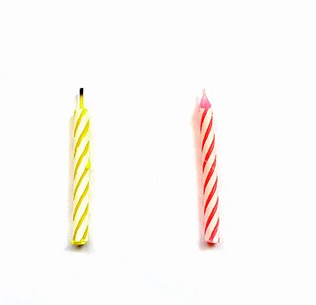 Free Candle Happy Birthday illustration and picture