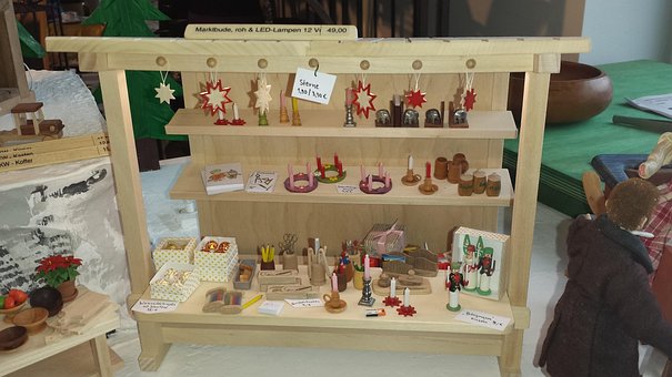 Free Dolls Houses Market Stall photo and picture