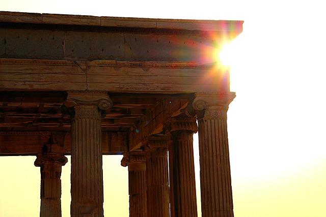 Free Acropolis Sunset photo and picture