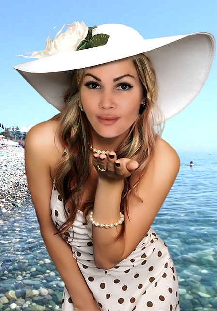 Chica Con Sombrero, Retrato, Modelo