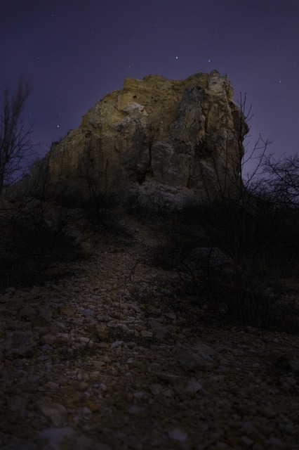 Free Cliff Stars photo and picture