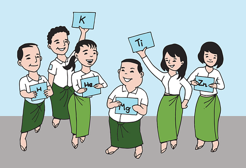 Myanmar, Lærer, Studerende, Klasse