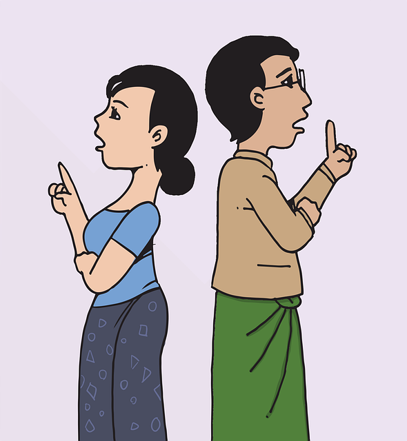 Free teachers back to back think illustration