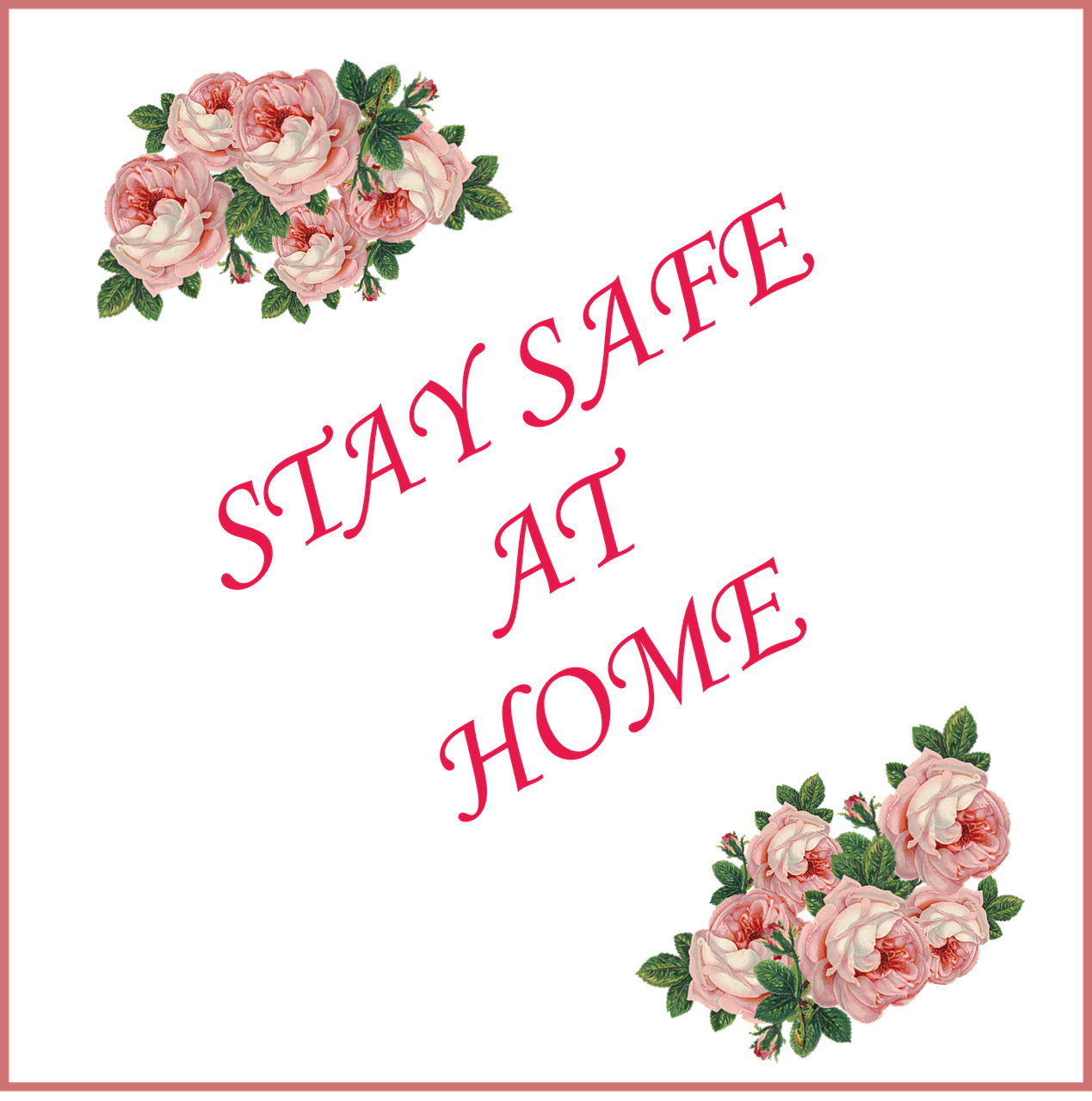 Download Stay Safe At Home Coronavirus Covid19 RoyaltyFree Stock