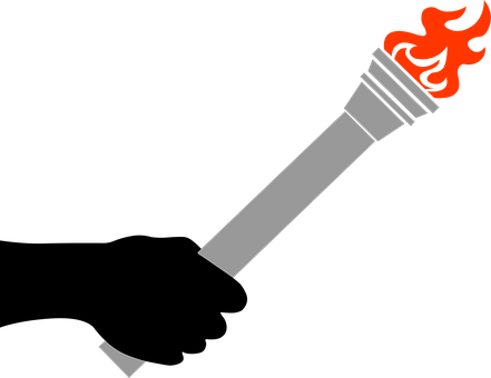Free Torch Passing vector and picture