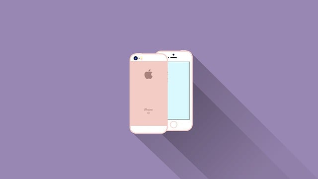 Free rosegold apple ipad illustration