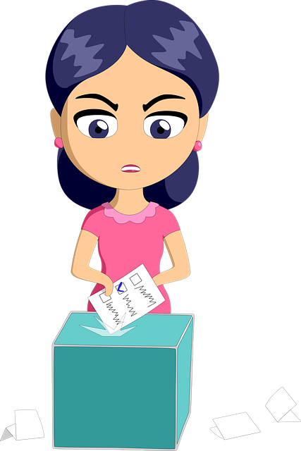 Free the voter vote elections illustration