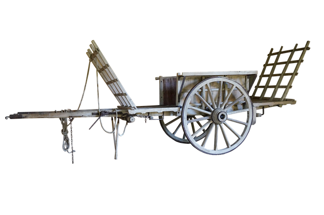 Free wagon transport old illustration