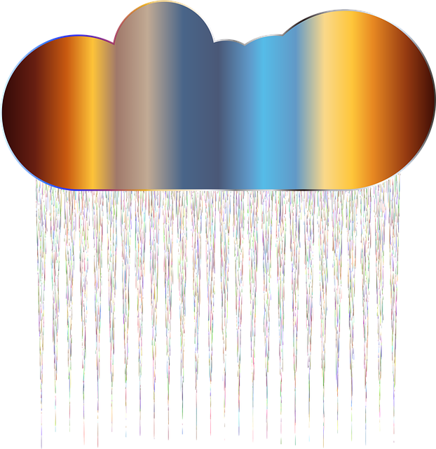 Free cloud weather rain vector