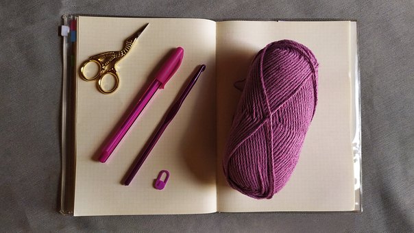 Gewebe, Weben, Häkeln Stricken, Nadel