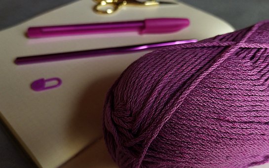 Gewebe, Weben, Häkeln Stricken, Nadel