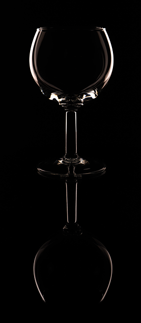 Free glass contour black illustration