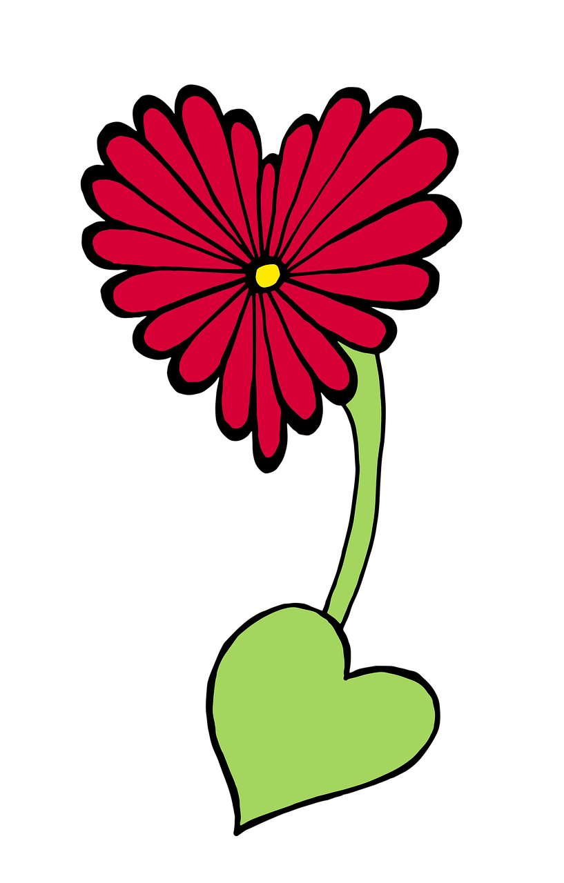 Download Love Flower Heart Royalty-Free Stock Illustration Image - Pixabay