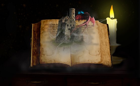 Free Fantasy A Book illustration and picture