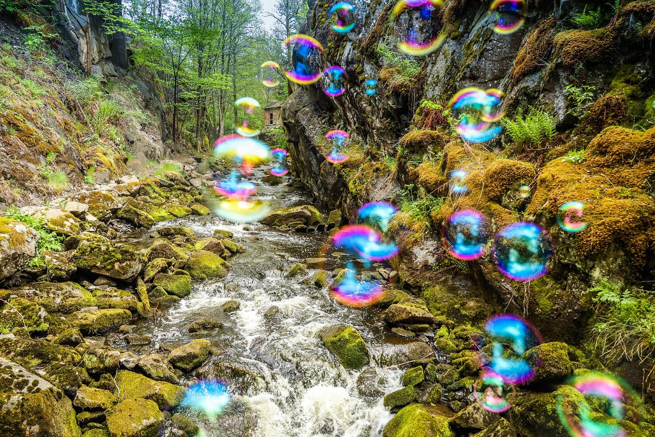 Soap Bubble Landscape River Free photo on Pixabay Pixabay