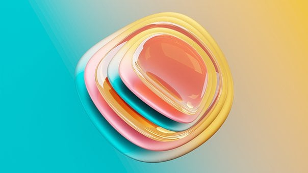 Rendering, 3D, Achtergrond, Ontwerp