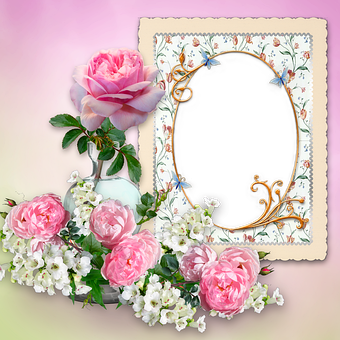 Free Roses Vase illustration and picture