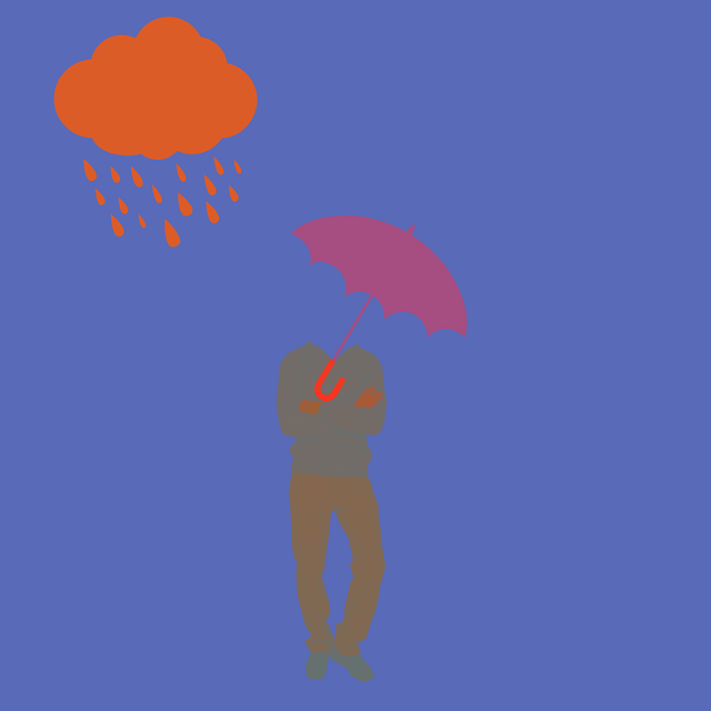 Free error rain dark illustration