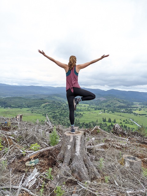 Yoga, Natur, Dal
