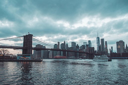 Ponte De Brooklyn, Horizonte, Nova York