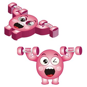 Roze Oefening, Oefening Pictogram