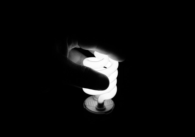 Hand, Birne, Light Bulb
