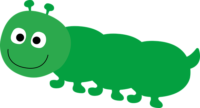 Escarabajo, Oruga, Guisantes