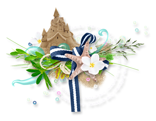Free summer sea ocean illustration