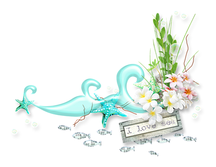 Free Summer Sea illustration and picture