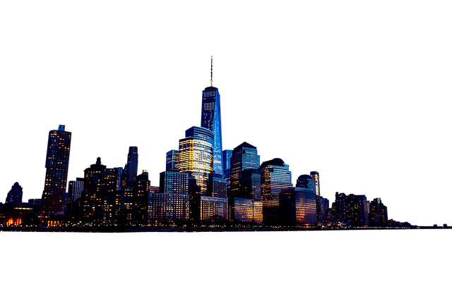 Free new york manhattan buildings illustration