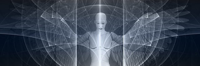 Free banner angel design illustration