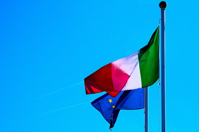 Free Flags Italy photo and picture