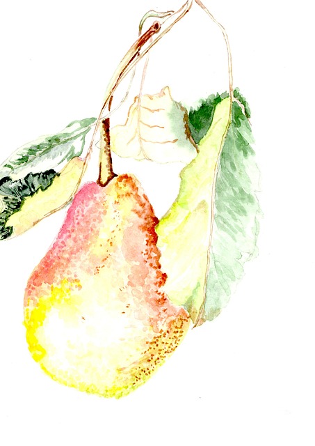 Aquarell, Stück, Malerei