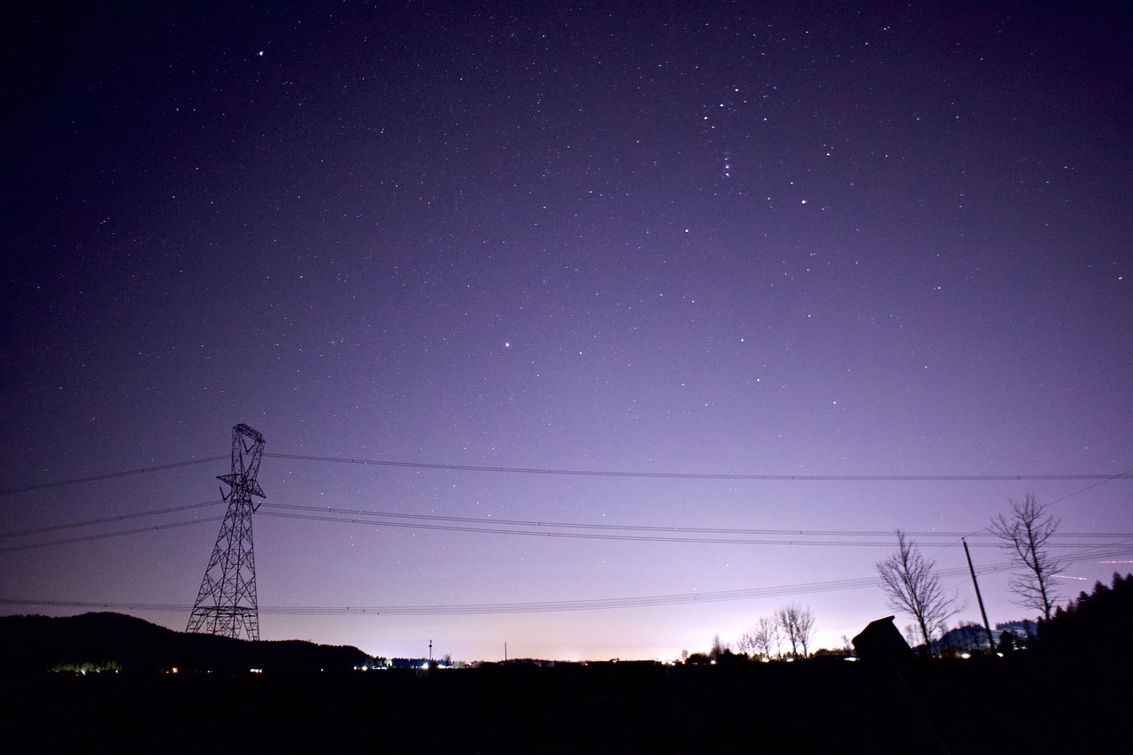 Night Sky - free online jigsaw puzzle photo