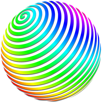Free Sphere Rainbow illustration and picture