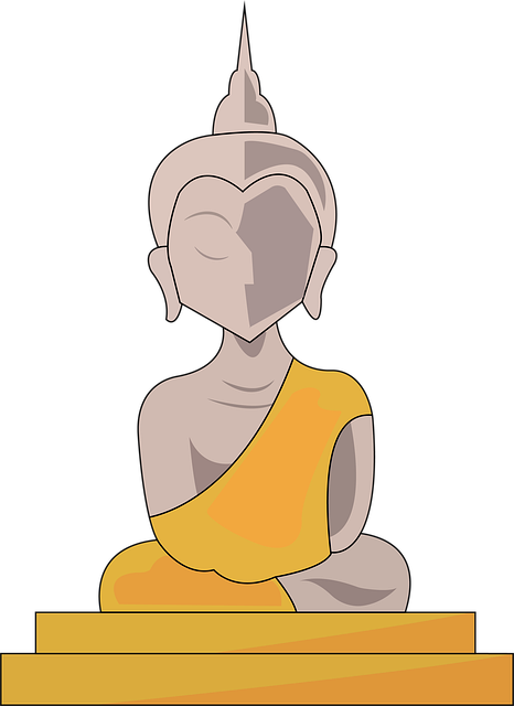 Free buddhism buddha buddha purnima illustration