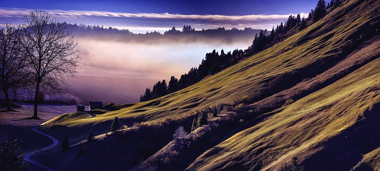 Free Moutains Winter photo and picture