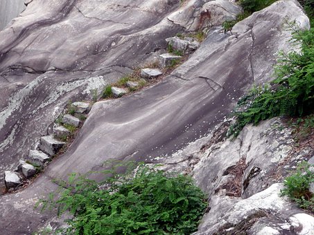Natur, Landschaft, Felsen, Weg