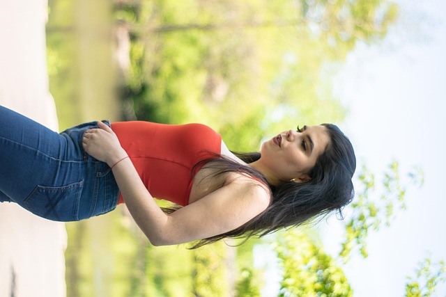 Mädchen, Natur, Menschen, Frau, Allein