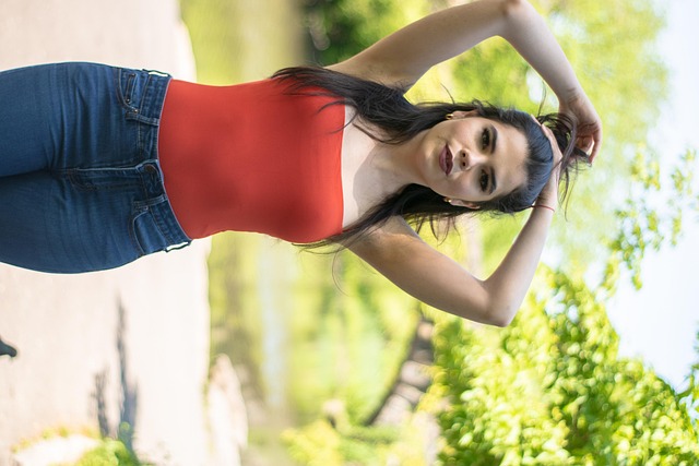 Mädchen, Natur, Menschen, Frau, Allein