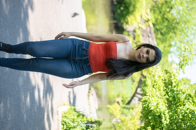 Mädchen, Natur, Menschen, Frau, Allein