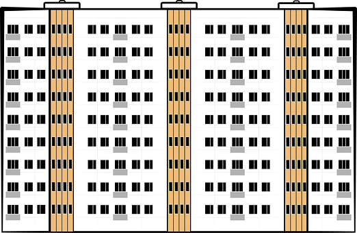Haus, Hochhaus, Gebäude, Struktur