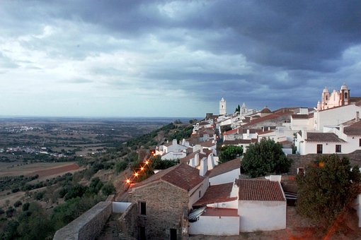 Monsaraz, Slot, Portugal, Alentejo