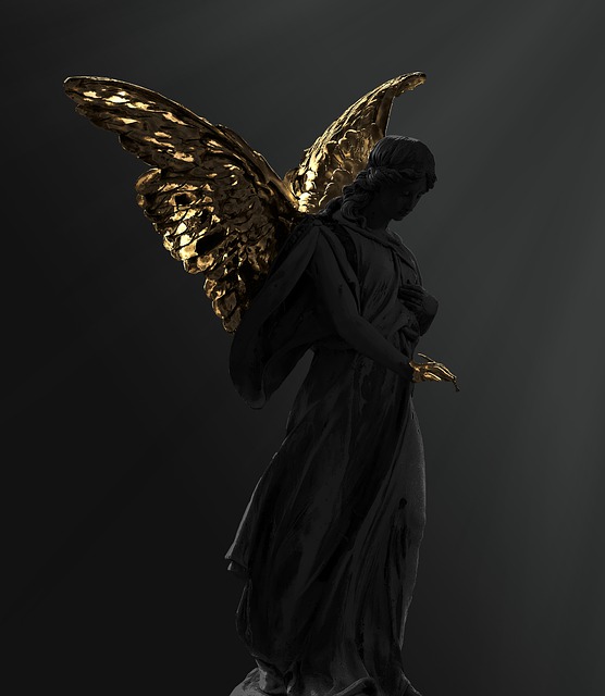Free statue gold black illustration